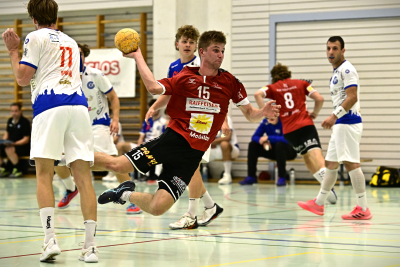 Noah Heinzer und sein Team empfangen fürs erste Heimspiel Aufsteiger Handball Wohlen. (Archivbild: Andy Scherrer)